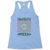All I Want For Christmas Is Pizza Ugly Christmas For Light Racerback Tank