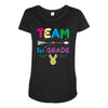 team 1st grade Maternity Scoop Neck T-shirt