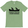 paddle faster i hear banjos t shirt funny humor deliverance nerd geek T-Shirt