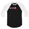 LIVE AS YOU WANT 3/4 Sleeve Shirt