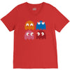cool retro 80s pacman ghosts video games V-Neck Tee