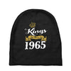 kings are born in 1965 Baby Beanies