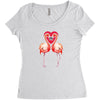 Flamingo Women's Triblend Scoop T-shirt