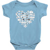 gamer art Baby Bodysuit