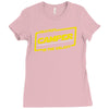 okayest camper in the galaxy funny camping Ladies Fitted T-Shirt
