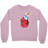 virus loves you this much Crewneck Sweatshirt
