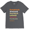 fall helvetica V-Neck Tee