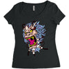 space monkey Women's Triblend Scoop T-shirt
