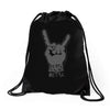 death to all but metal Drawstring Bags