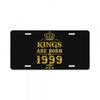 kings are born in 1999 License Plate