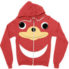 Ugandan Knuckles Zipper Hoodie