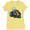 murky and lurky cruise round in their doom buggy Ladies Fitted T-Shirt