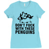 don't f penguins clothing Ladies Fitted T-Shirt