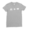 camping love Ladies Fitted T-Shirt