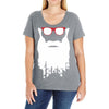 yre beard fast n' loud Ladies Curvy T-Shirt