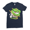 funny snake Ladies Fitted T-Shirt