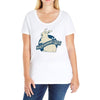 jurassic bunnies Ladies Curvy T-Shirt