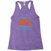 call me papa Racerback Tank