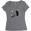 cat ats new gift Women's Triblend Scoop T-shirt