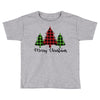 lumberjack tree merry christmas Toddler T-shirt