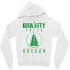 gravity falls oregon pine Zipper Hoodie