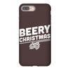 beery christmas hops drinking beer funny iPhone 8 Plus