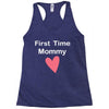 first time mommy Racerback Tank