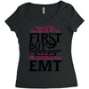 Maybe I Was Too Late To Be His First But Right Now I'm Happy To Be His Women's Triblend Scoop T-shirt