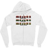 time machine circuits Zipper Hoodie