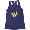 lesbian pride dragon Racerback Tank