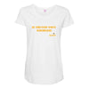 Do Something Worth Remembering -   Elvis Maternity Scoop Neck T-shirt