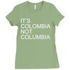 it's colombia not columbia Ladies Fitted T-Shirt
