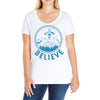 alien up Ladies Curvy T-Shirt