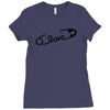 pin love Ladies Fitted T-Shirt