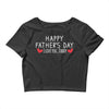 Happy Father's Day I Love Daddy Onesie-Father's Day Crop Top