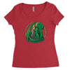 how to train your ancient god Women's Triblend Scoop T-shirt