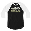montana mountains 3/4 Sleeve Shirt