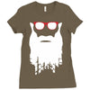 yre beard fast n' loud Ladies Fitted T-Shirt