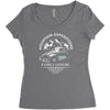 mountain expeditions family camp Women's Triblend Scoop T-shirt