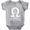 resistance is futile Baby Bodysuit