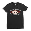 October Peeking Out Asian Baby Boy Ladies Fitted T-Shirt