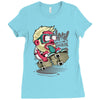 nerd attack Ladies Fitted T-Shirt