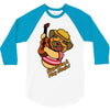 keep calm and play music 3/4 Sleeve Shirt