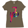 jake paul cool colors Ladies Fitted T-Shirt
