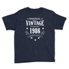 original parts vintage established 1986 perfectly aged Youth Tee