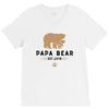 papa bear V-Neck Tee