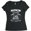 i love the world i will never stop exploring Women's Triblend Scoop T-shirt
