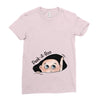 Peek a Boo Ladies Fitted T-Shirt