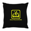 multislacking Throw Pillow