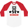 panda strong 3/4 Sleeve Shirt